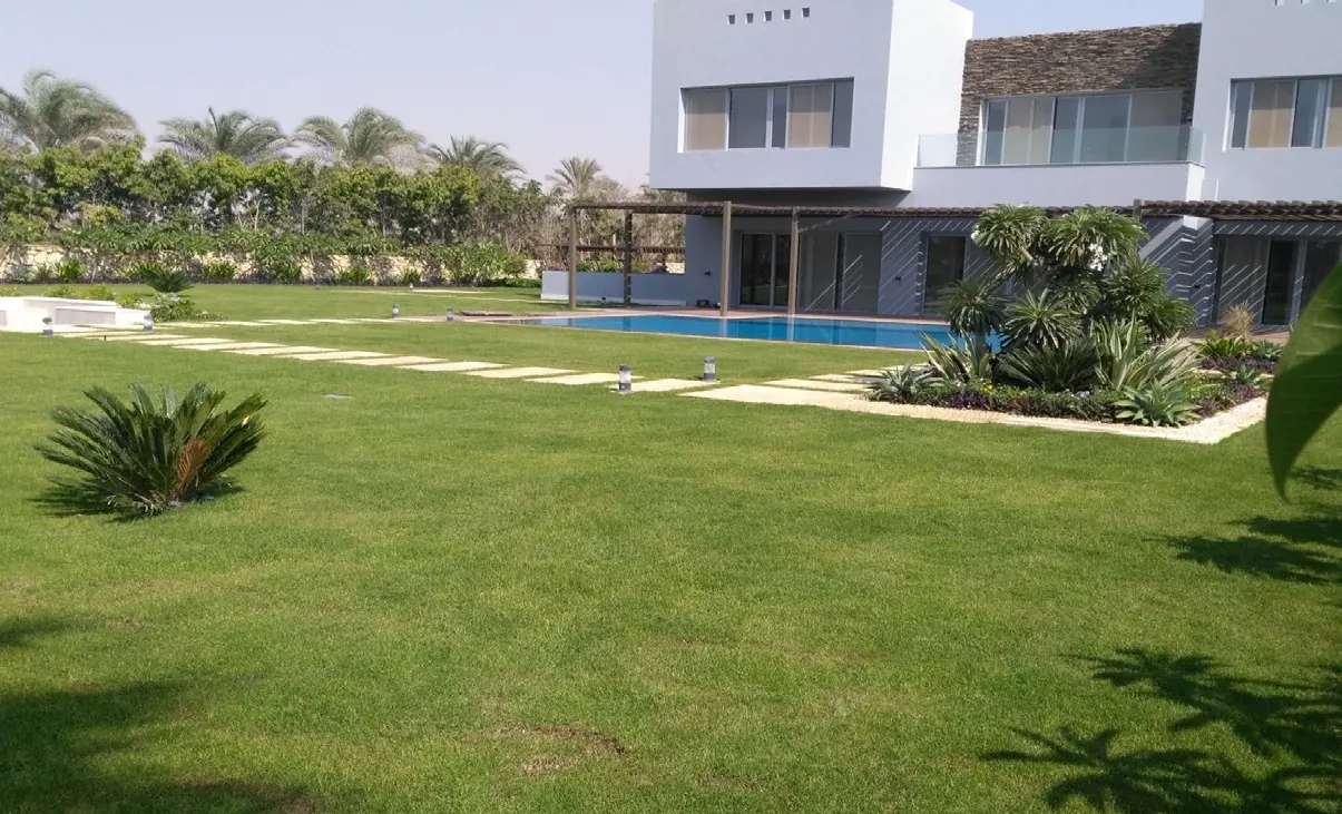 Presidential palace garden design in the New Administrative Capital